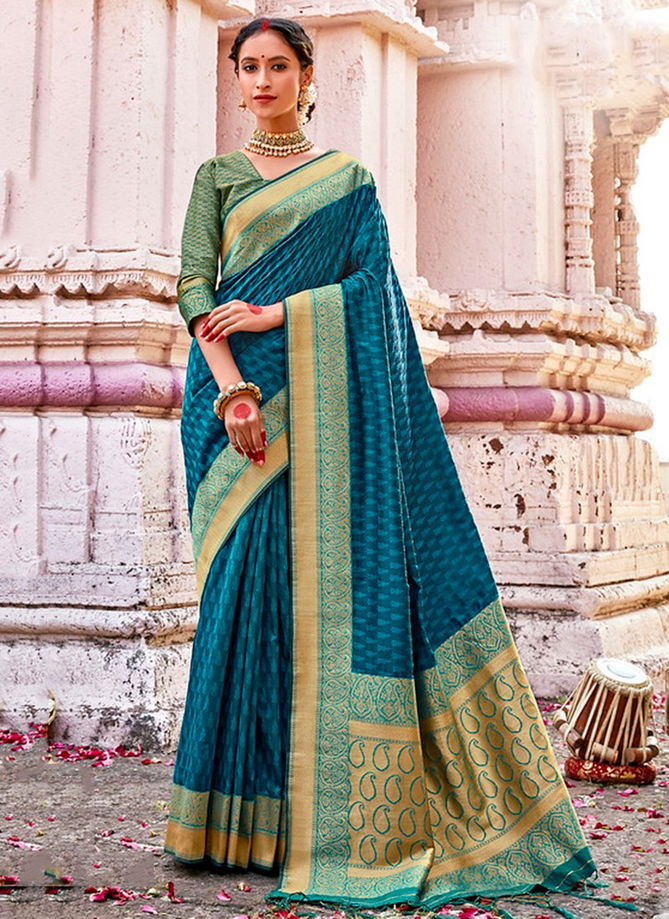 B FINE ART OF VARANASI Fancy Latest Designer Festive Wear Heavy Silk Stylish Saree Collection